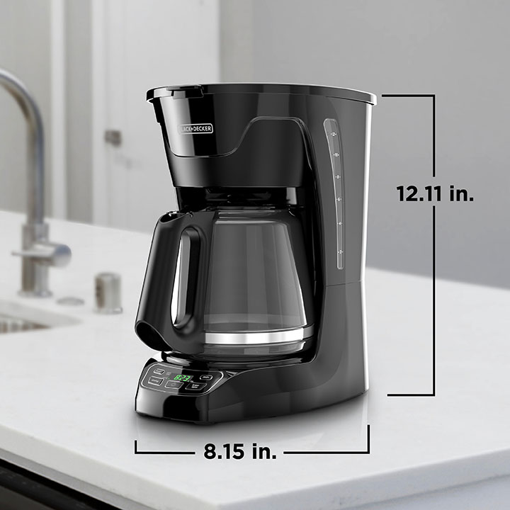 Black and decker programmable coffee maker hot sale